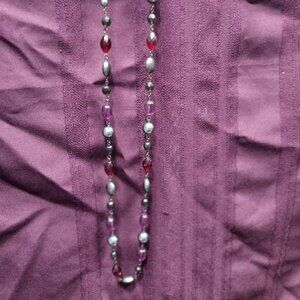Beaded necklace good for layering